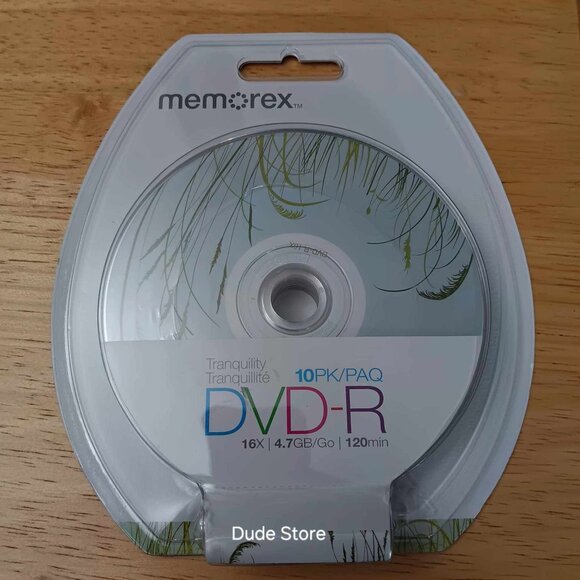 Memorex 10 Pack DVD-R  Recordable CD Colorful Designs - 16x 4.7gb 120min New B - Picture 1 of 2